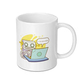 Cute Robot Design I'm Not a Robot Coffee Mug product